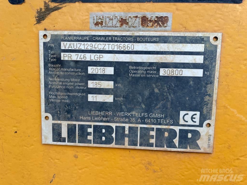 Liebherr PR 746 lánctalpas dózerek