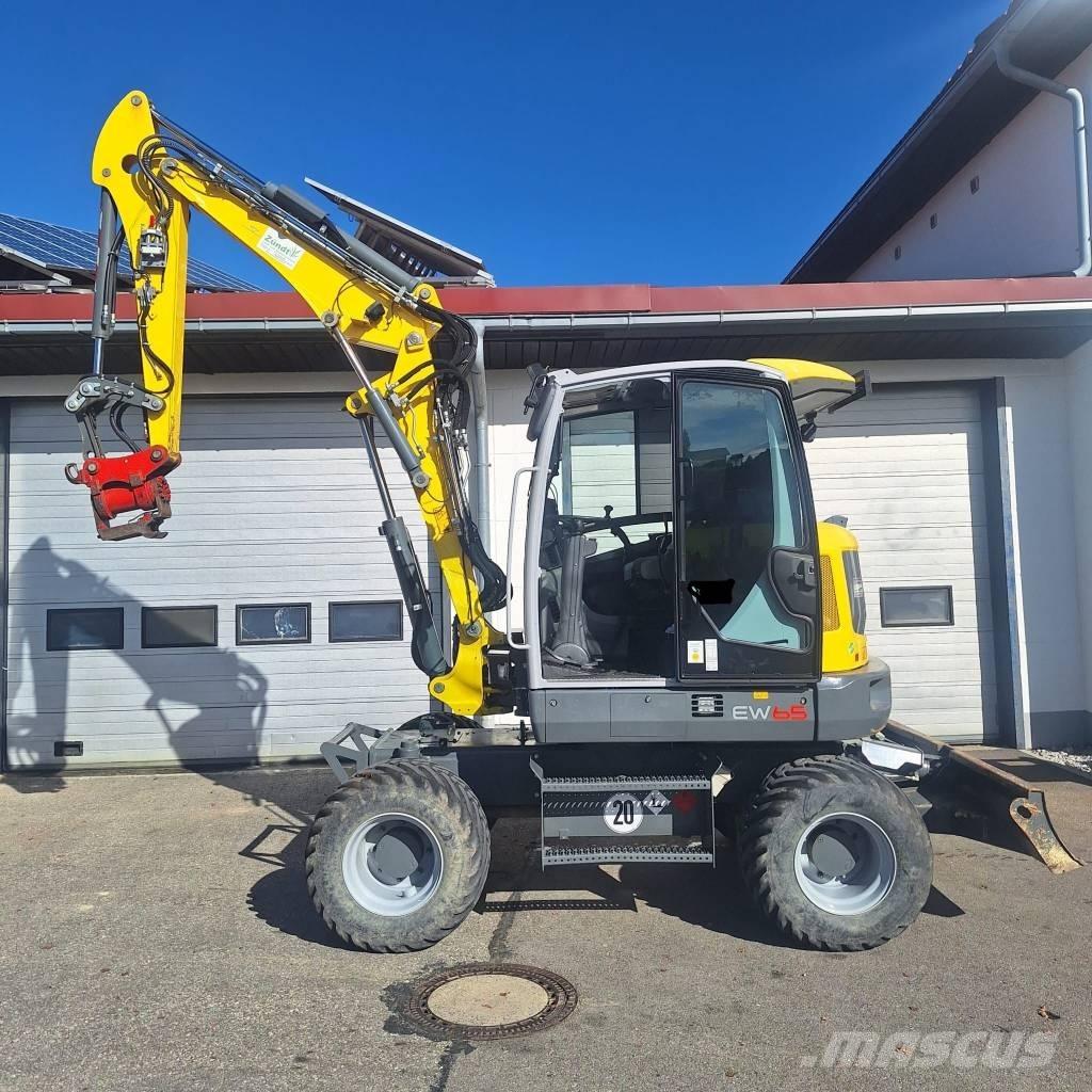 Wacker Neuson EW 65 Gumikerekes kotrók
