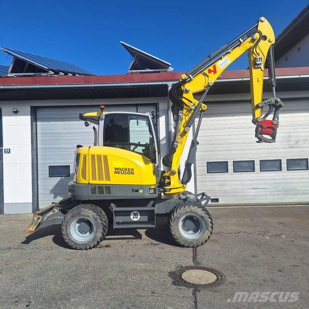 Wacker Neuson EW 65 Gumikerekes kotrók