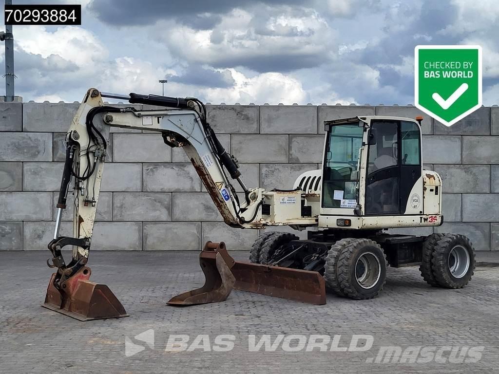 Terex TW85 Gumikerekes kotrók