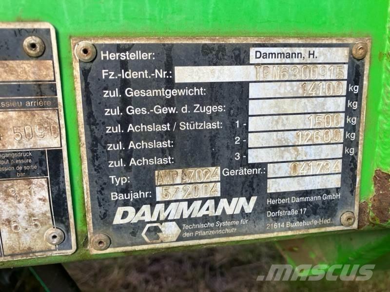 Dammann ANPA 7024 Vontatott trágyaszórók