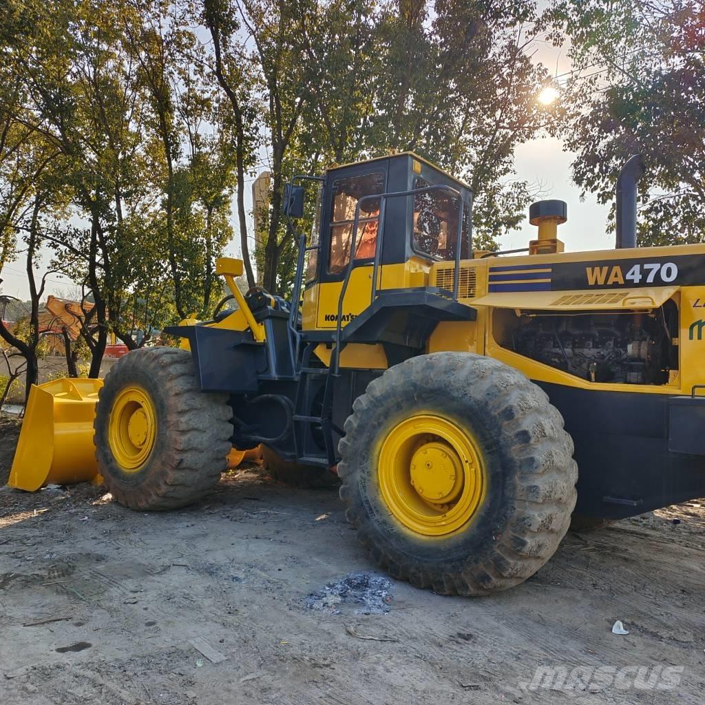 Komatsu WA 470-6 Gumikerekes homlokrakodók