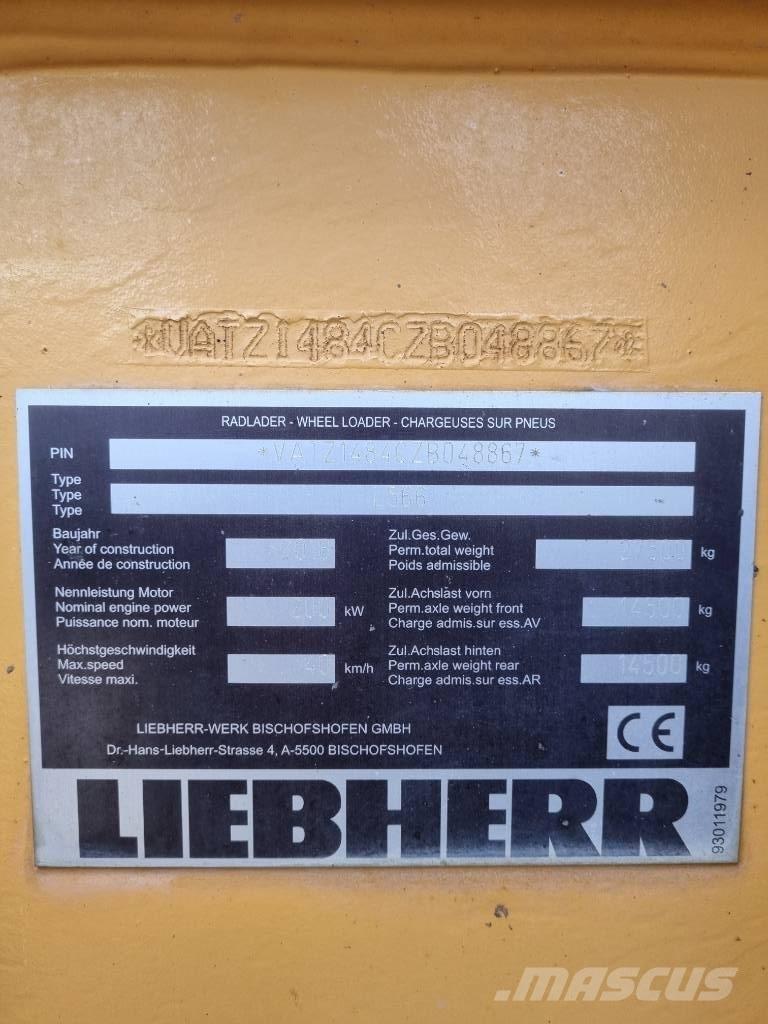 Liebherr 566 xpower Gumikerekes homlokrakodók