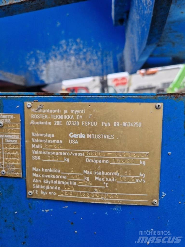 Genie S 65 Teleszkópos emelők