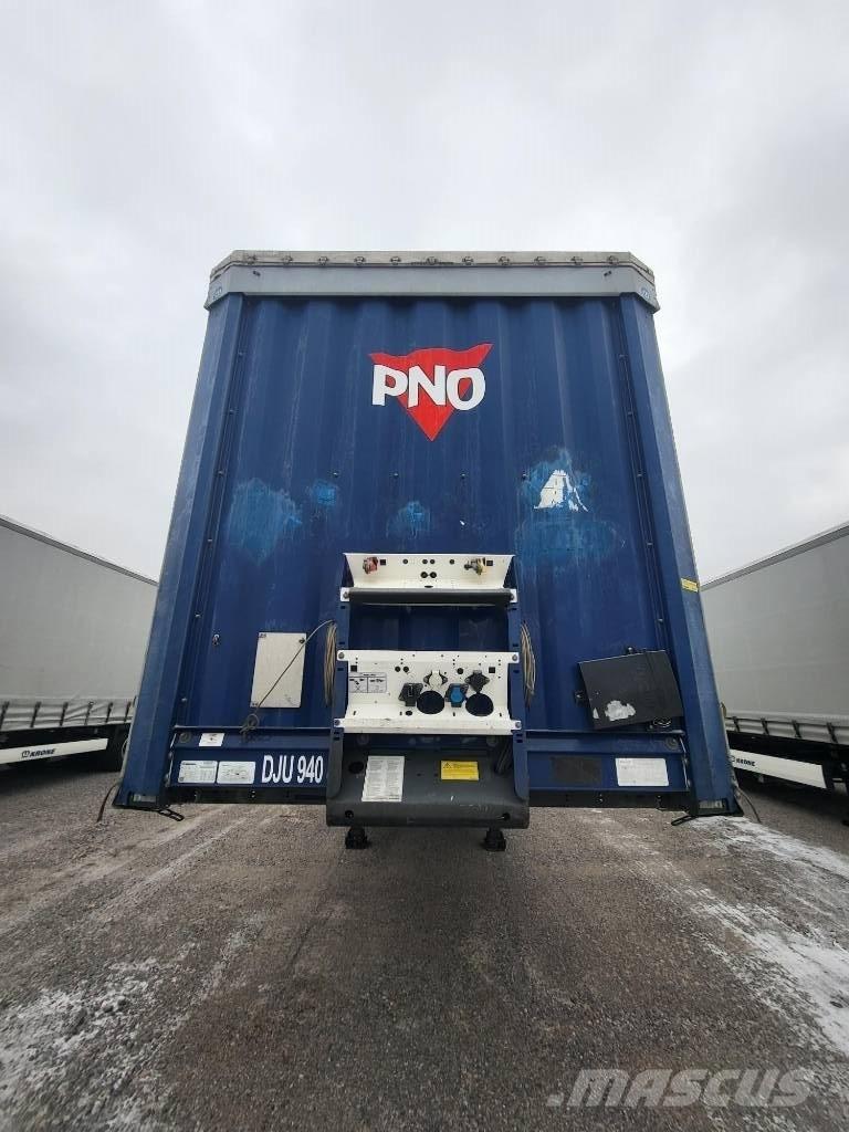 Krone Curtain HP Elhúzható ponyvás félpótkocsik
