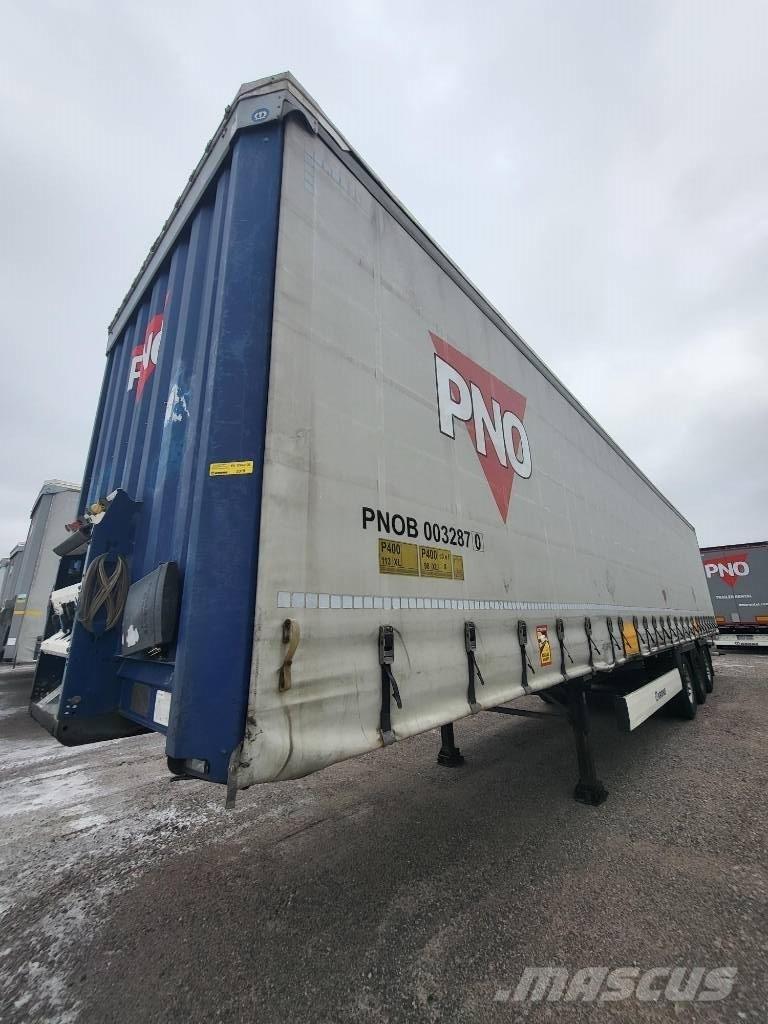 Krone Curtain HP Elhúzható ponyvás félpótkocsik
