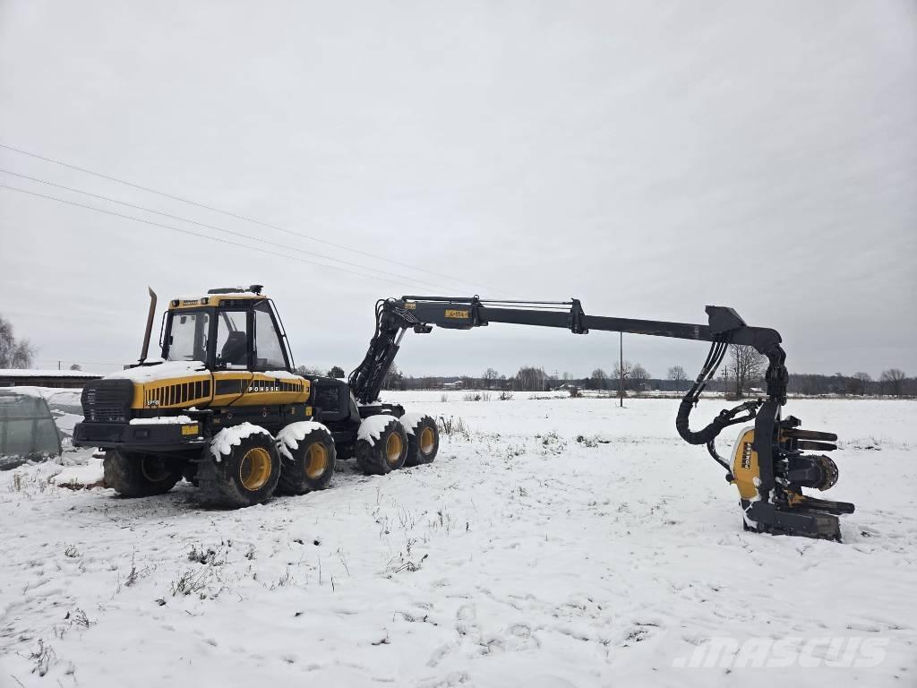 Ponsse Ergo 8WD Betakarítók