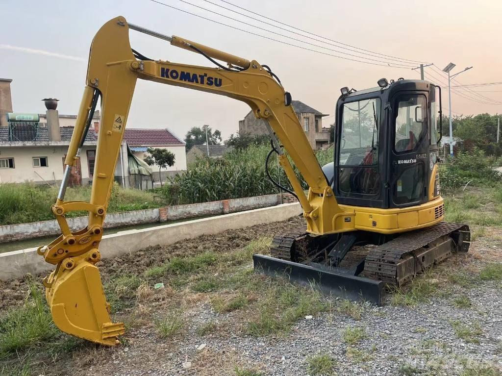 Komatsu PC 55 Mini kotrók < 7t