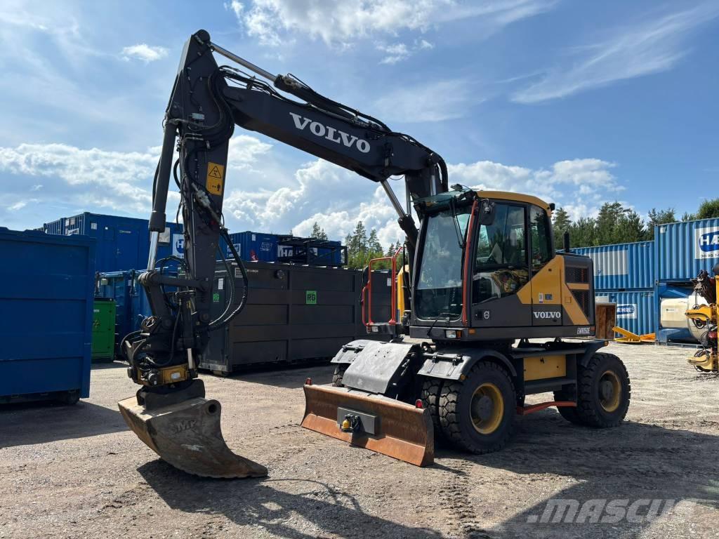 Volvo EWR 150 E Gumikerekes kotrók