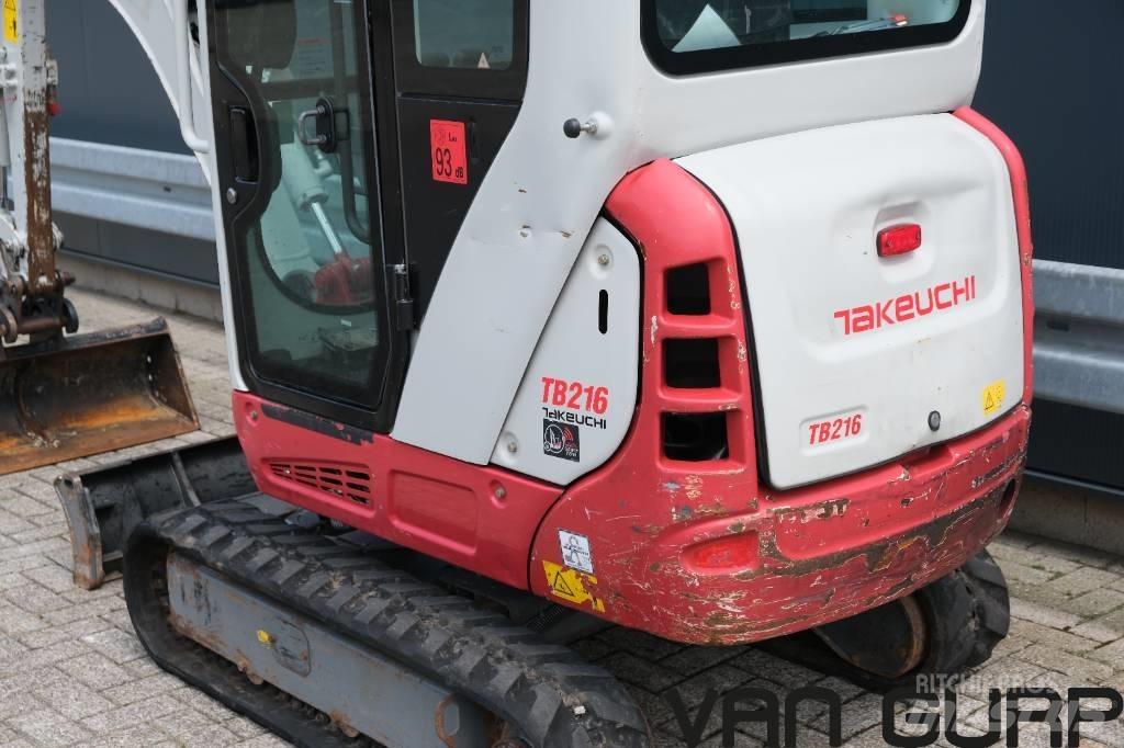 Takeuchi TB216 | 2018 Mini kotrók < 7t