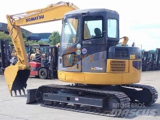 Komatsu PC 78 US Közepes (midi) kotrók 7 t - 12 t
