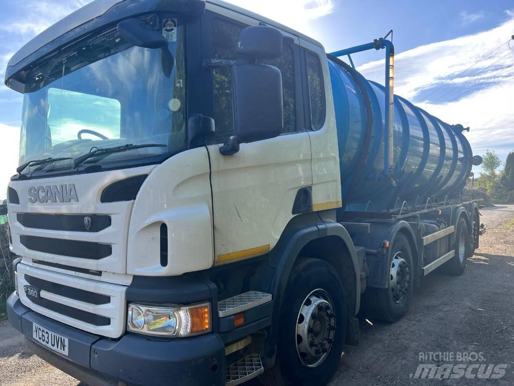 Scania P 360 Tartályos teherautók