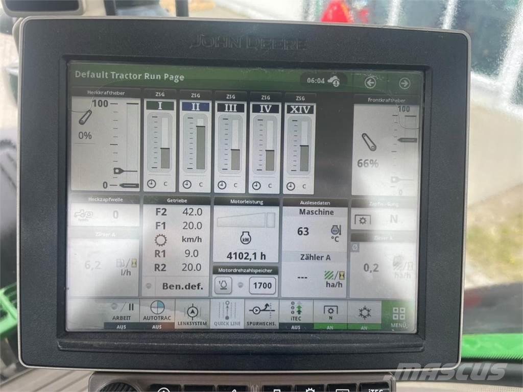 John Deere 7250R Traktorok