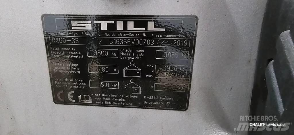 Still RX 60-35 Elektromos targoncák