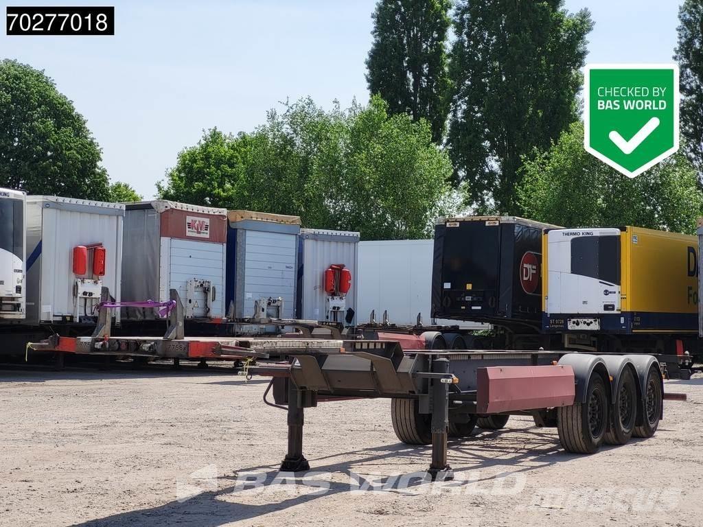 Van Hool 3 axles Konténerkeret / Konténeremelő félpótkocsik