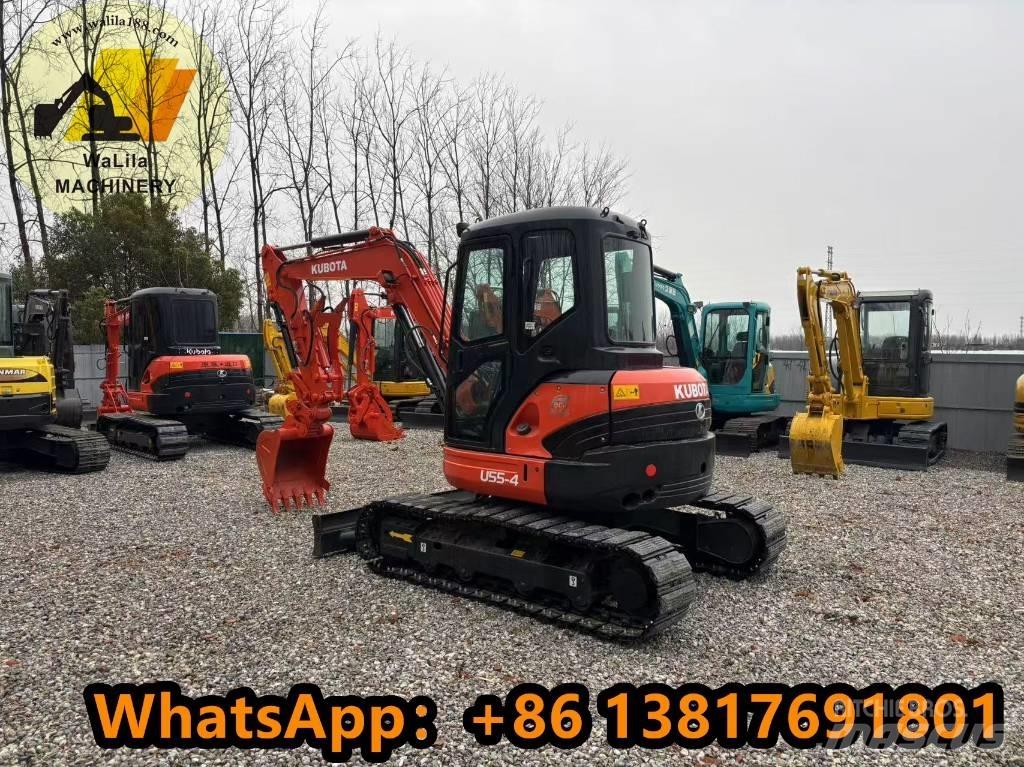 Kubota U 55-4 Mini kotrók < 7t