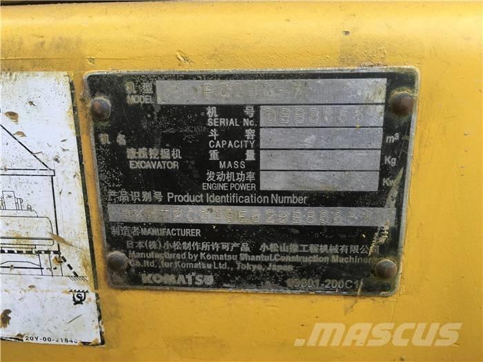 Komatsu PC 200-7 Lánctalpas kotrók