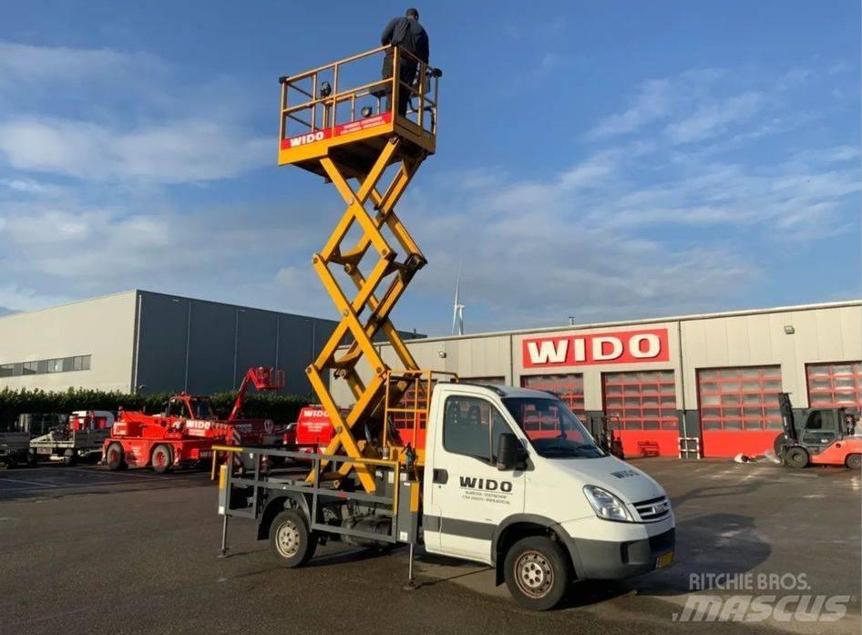 Iveco Daily 35 S14 Teherautóra szerelt emelők és állványok