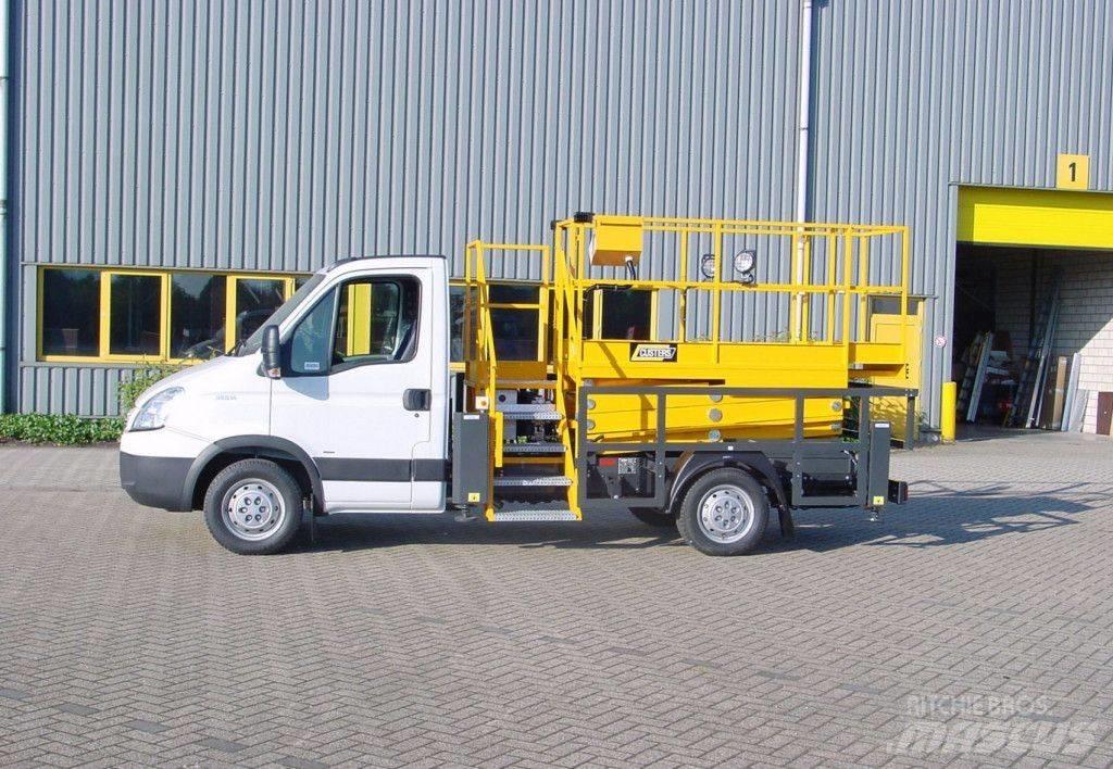 Iveco Daily 35 S14 Teherautóra szerelt emelők és állványok
