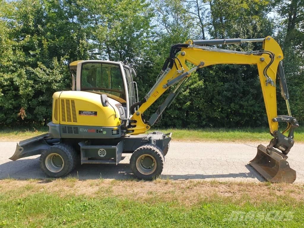 Wacker Neuson EW 65 Gumikerekes kotrók