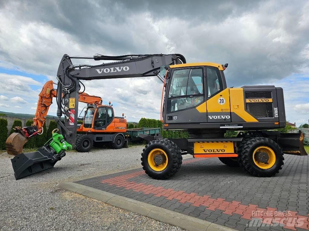 Volvo EW 160 E Gumikerekes kotrók