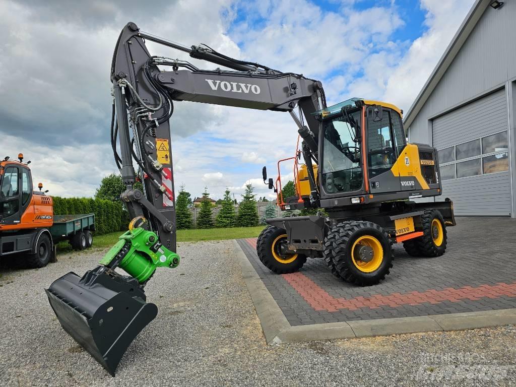 Volvo EW 160 E Gumikerekes kotrók