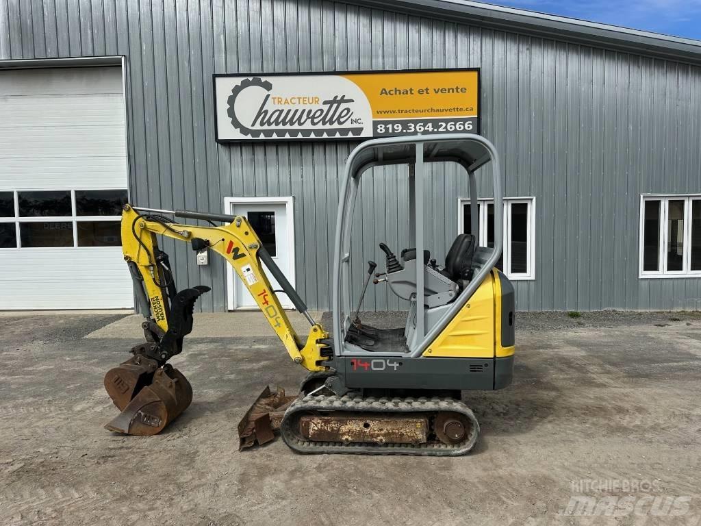 Wacker Neuson 1404 Mini kotrók < 7t
