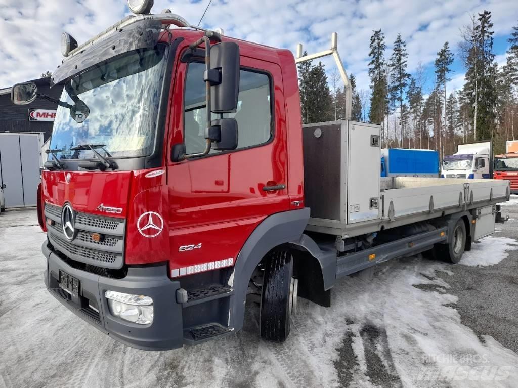 Mercedes-Benz Atego Platós / Ponyvás teherautók