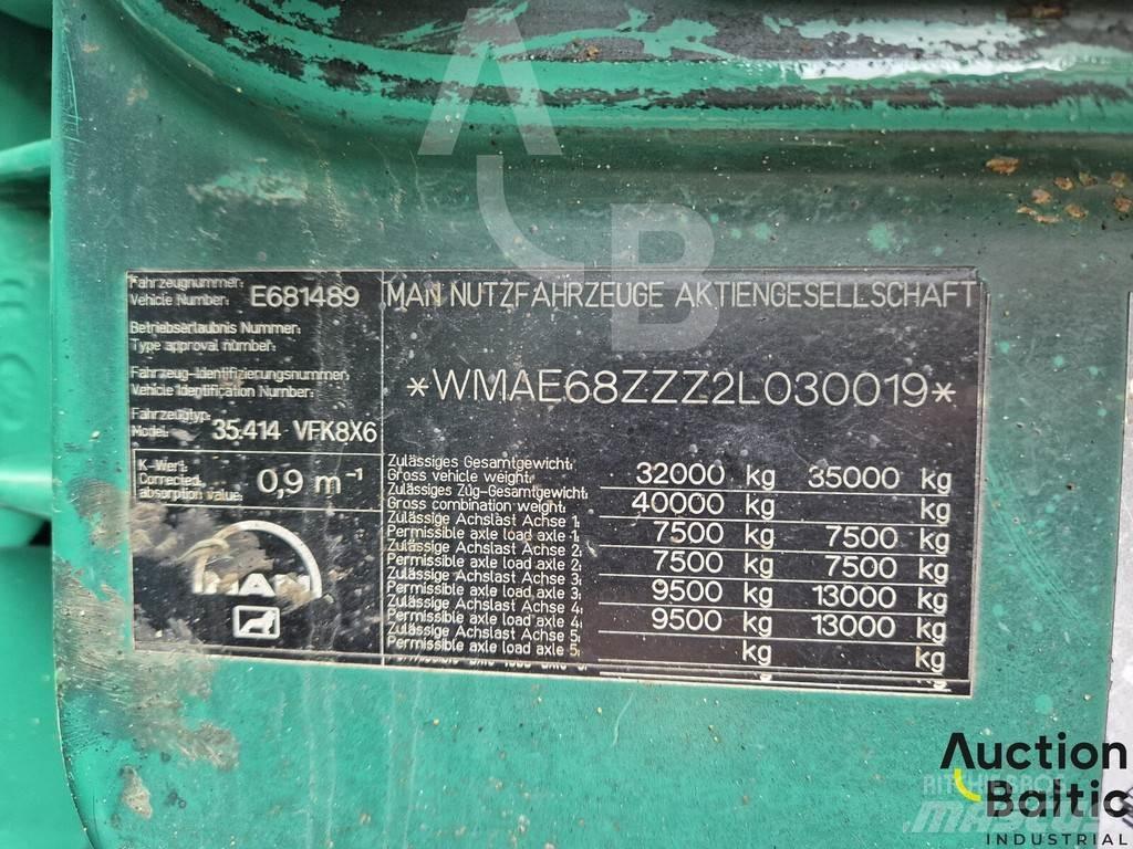 MAN FE410 Billenő teherautók