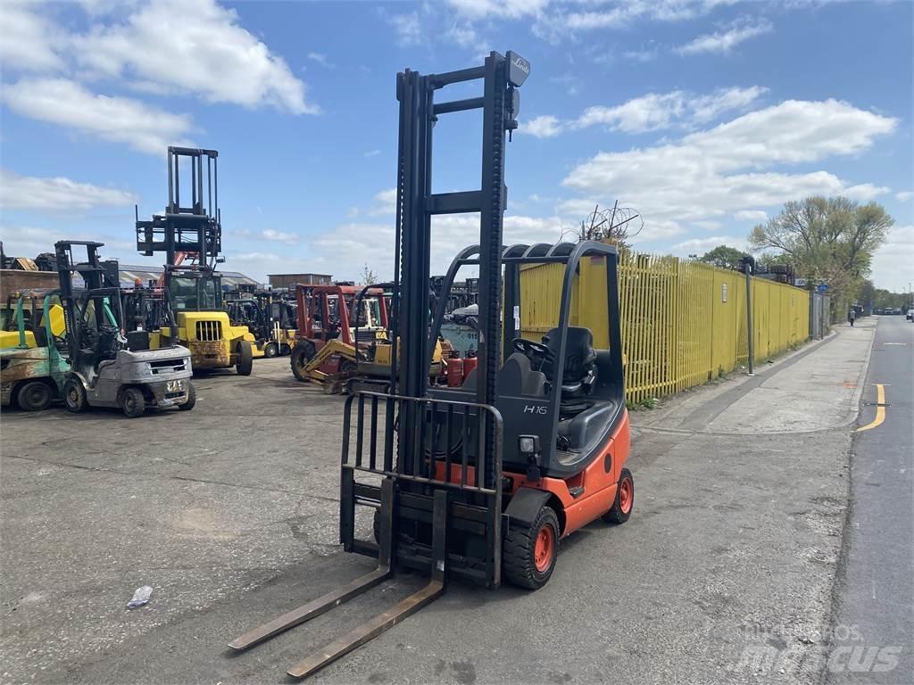 Linde H16T-03 Gázüzemű targoncák