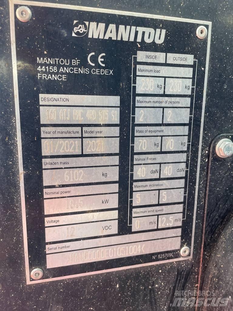 Manitou 160 ATJ Karos emelők