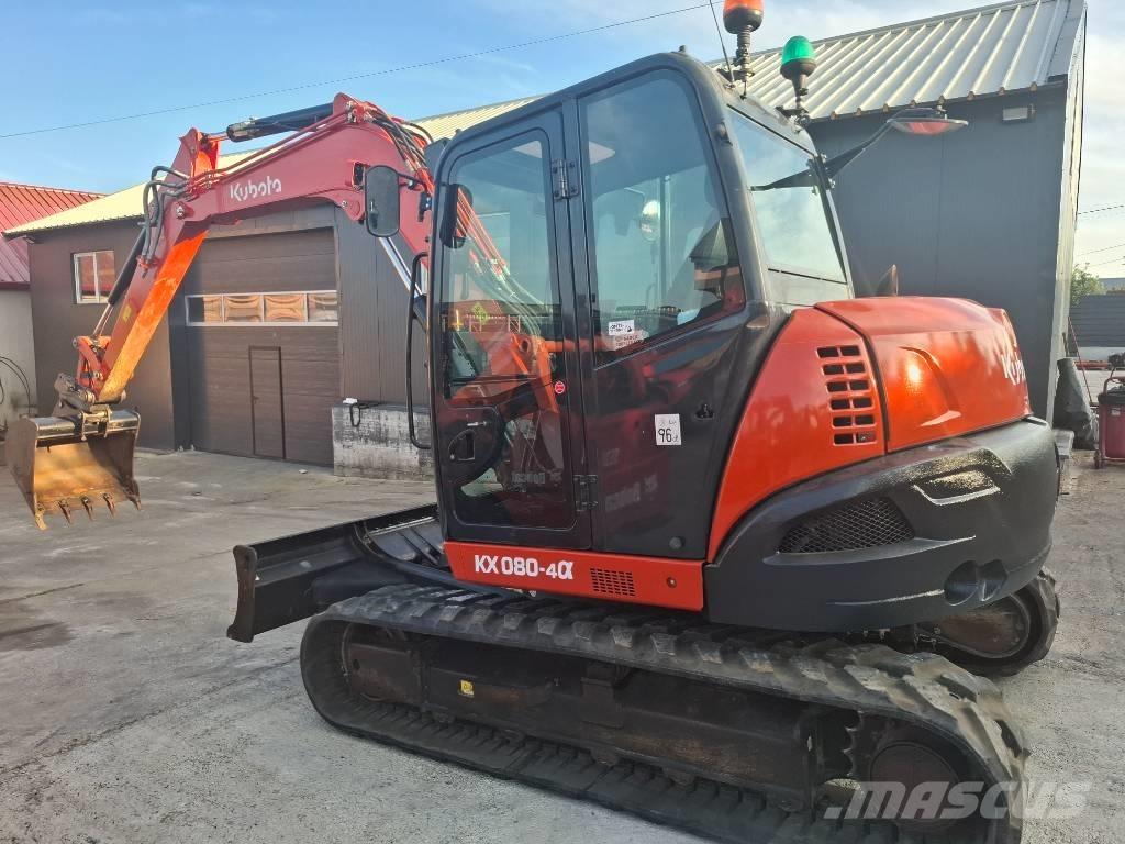 Kubota Kx 0-80-4 Közepes (midi) kotrók 7 t - 12 t