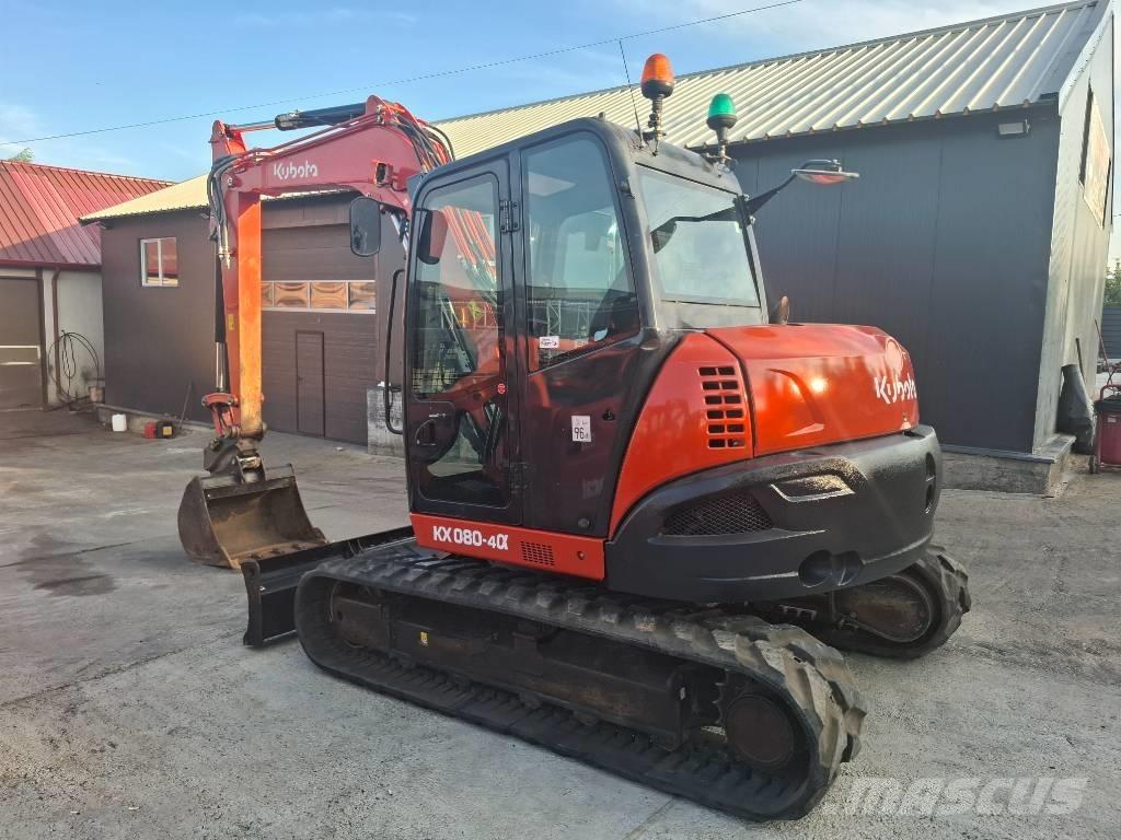 Kubota Kx 0-80-4 Közepes (midi) kotrók 7 t - 12 t