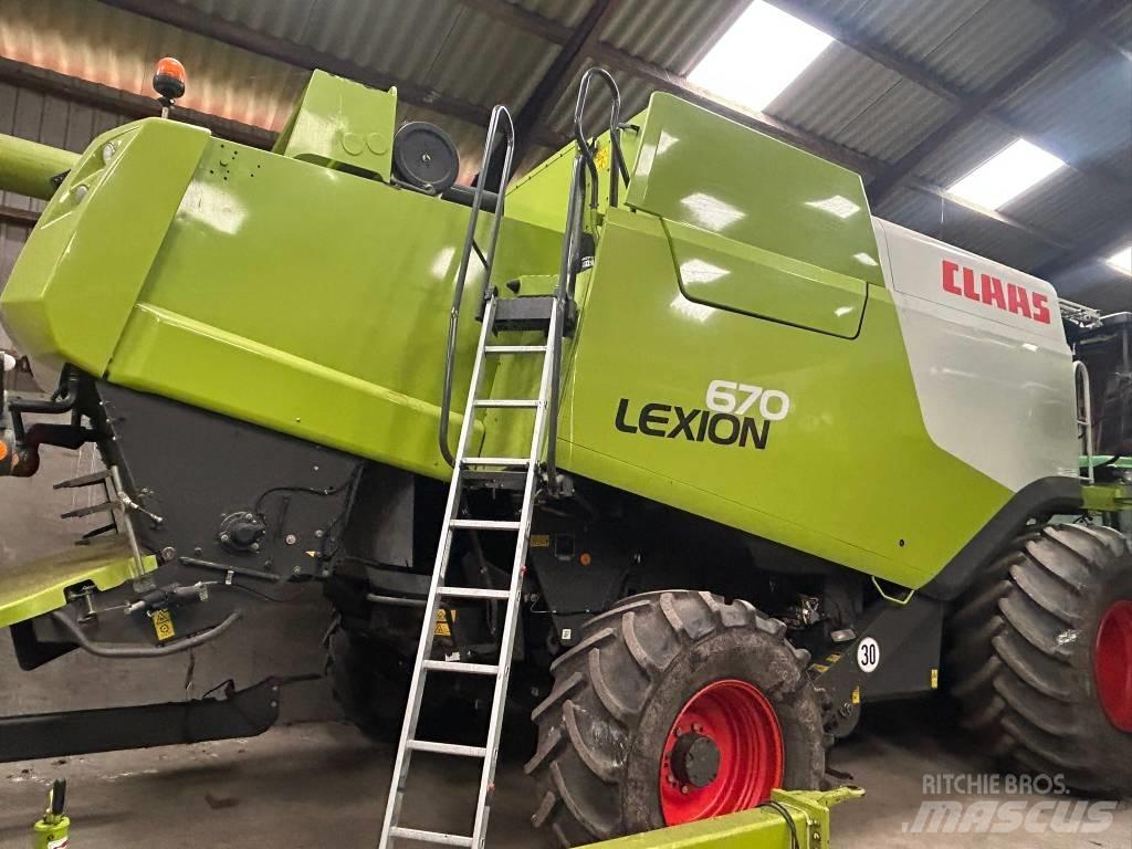 CLAAS Lexion 670 Kombájnok