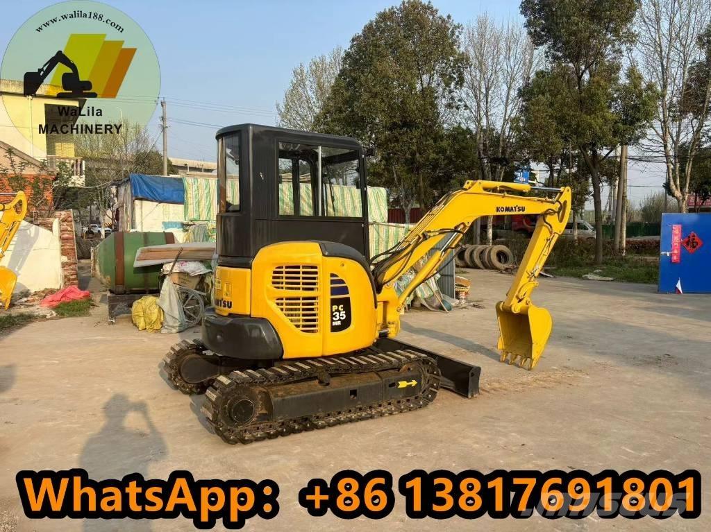 Komatsu PC 35 MR Mini kotrók < 7t