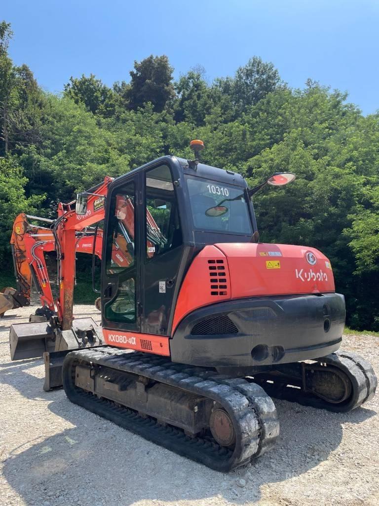 Kubota KX 080-4 Közepes (midi) kotrók 7 t - 12 t