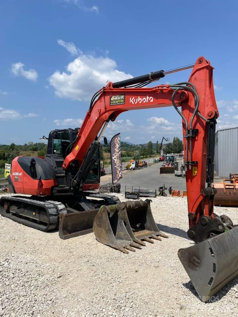 Kubota KX 080-4 Közepes (midi) kotrók 7 t - 12 t