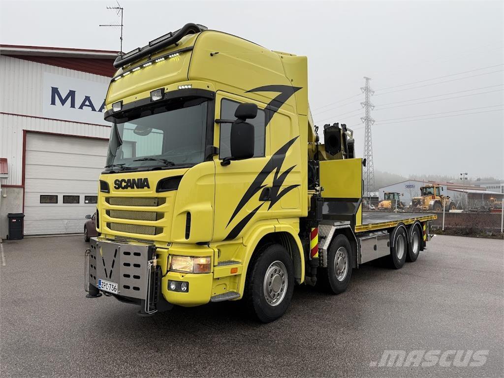 Scania R164G 8*4 Darus teherautók