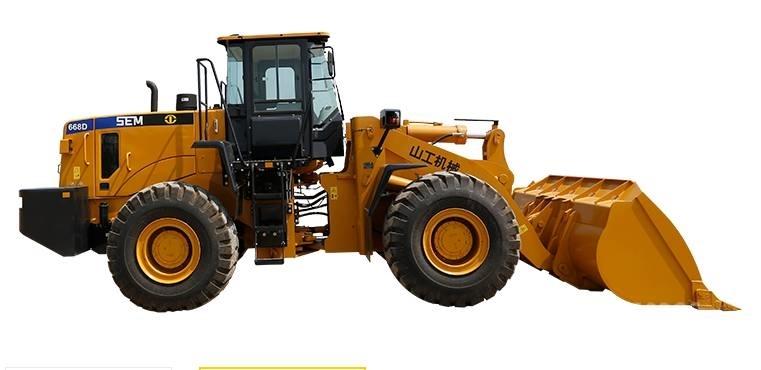 CAT 668D Gumikerekes homlokrakodók