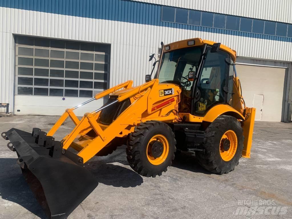 JCB 3 CX Gumikerekes kotrók