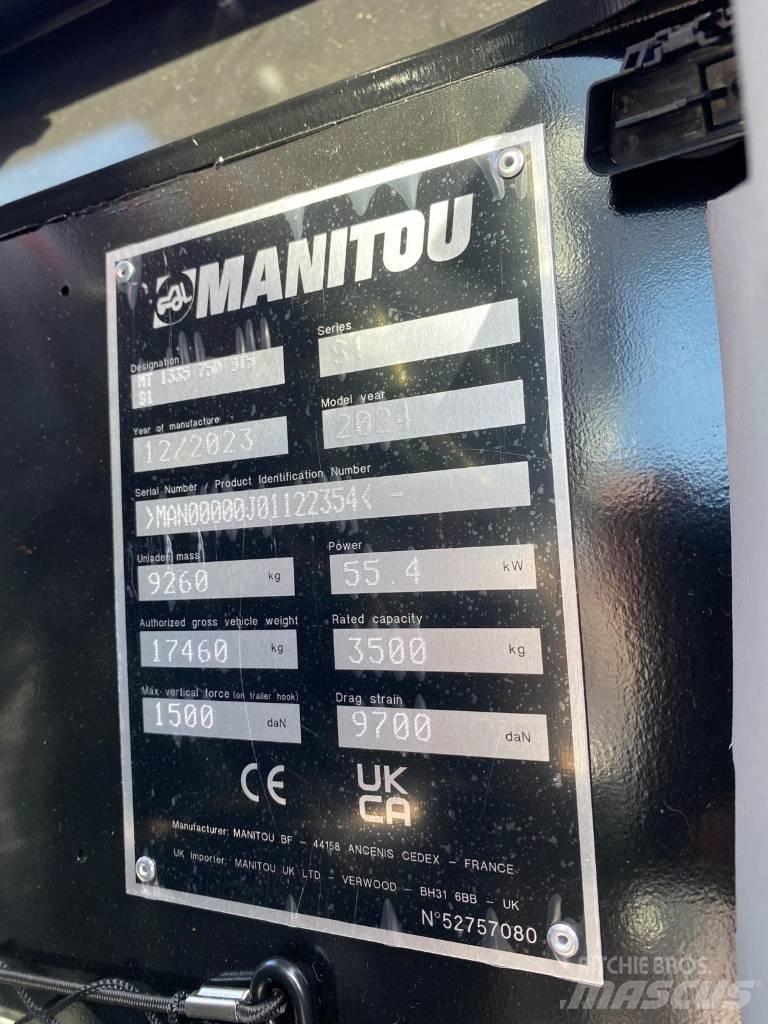 Manitou MT 1335 Teleszkópos rakodók
