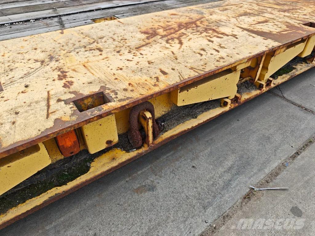 Nooteboom Lowbed Mélybölcsős félpótkocsik