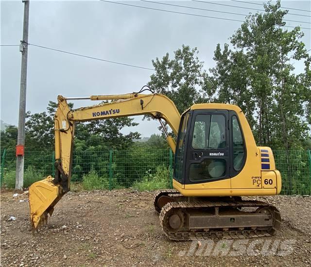 Komatsu PC 60 Lánctalpas kotrók