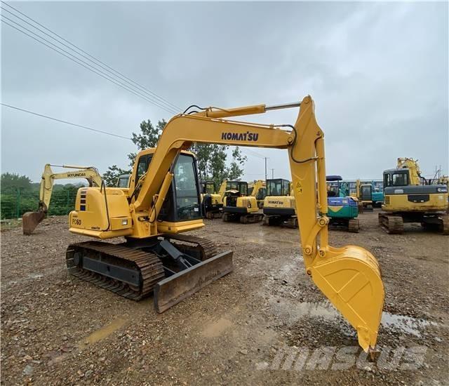 Komatsu PC 60 Lánctalpas kotrók