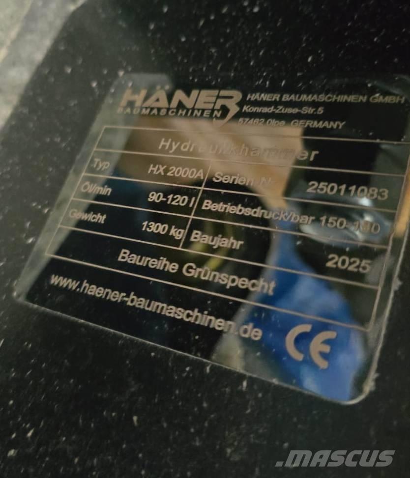  HANER HX2000A Fejtőgépek