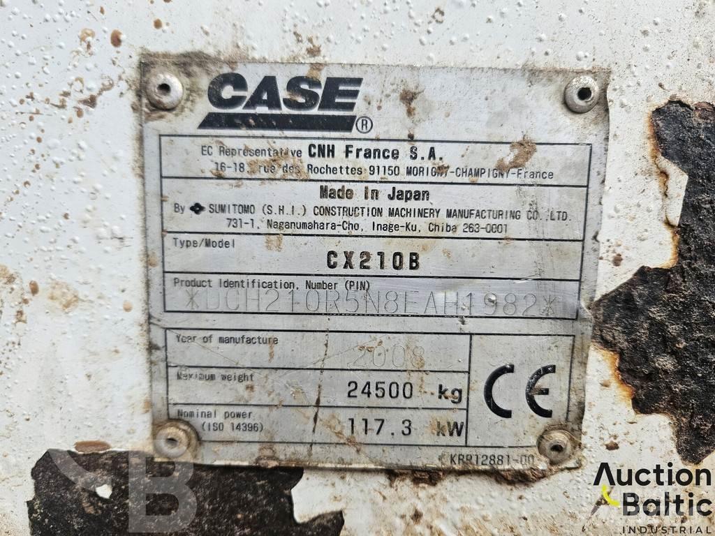 CASE CX 210 B Lánctalpas kotrók