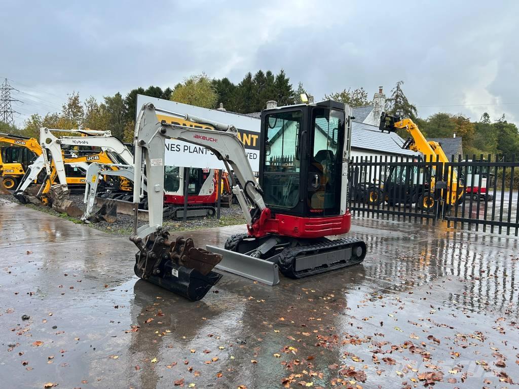 Takeuchi TB 23 R Mini kotrók < 7t