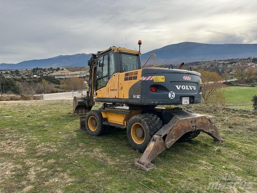 Volvo EW 140 C Gumikerekes kotrók