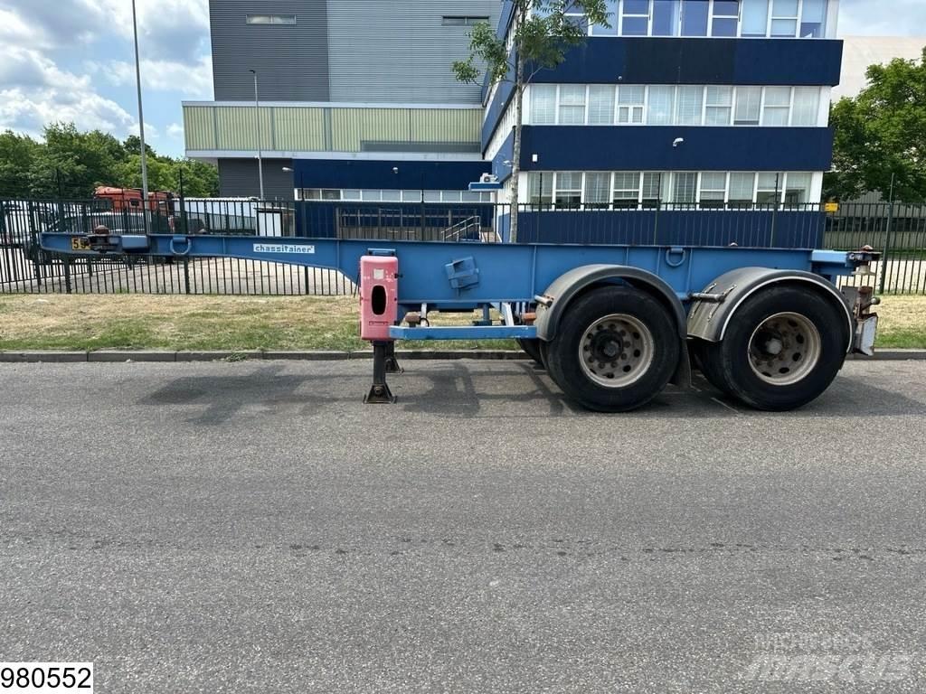 Asca Chassis 20 FT Konténerkeret / Konténeremelő félpótkocsik