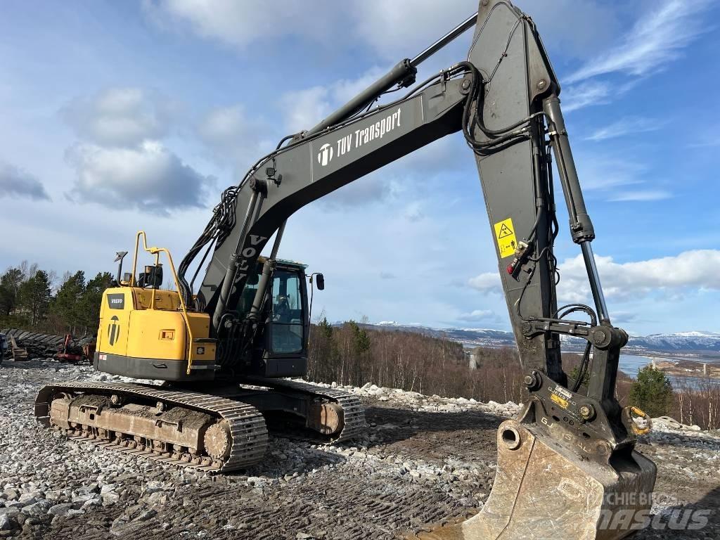 Volvo ECR235DL Lánctalpas kotrók
